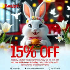 Ranjy’s Restaurant Social Campaign project visual