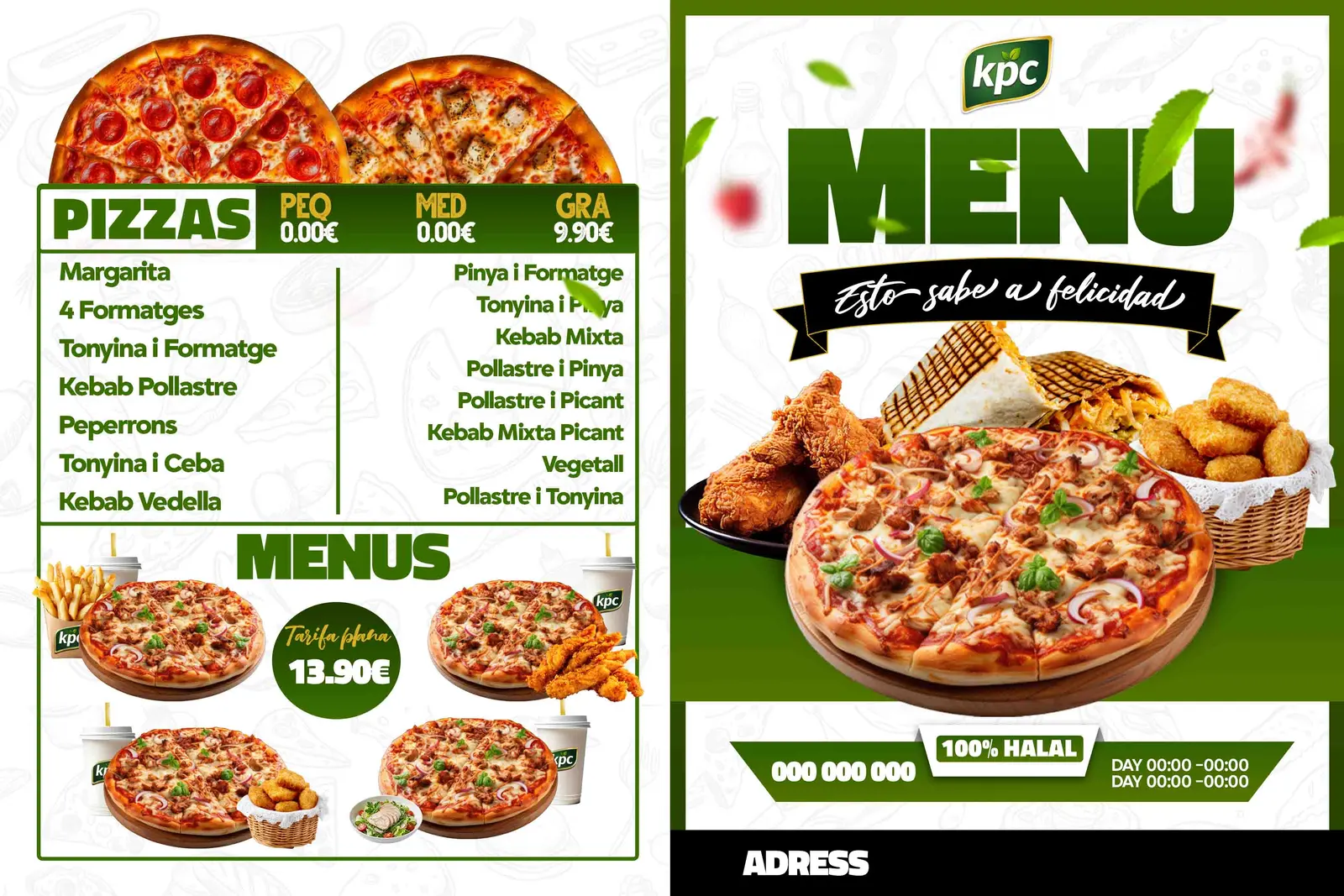 Restaurant Menu Design 01