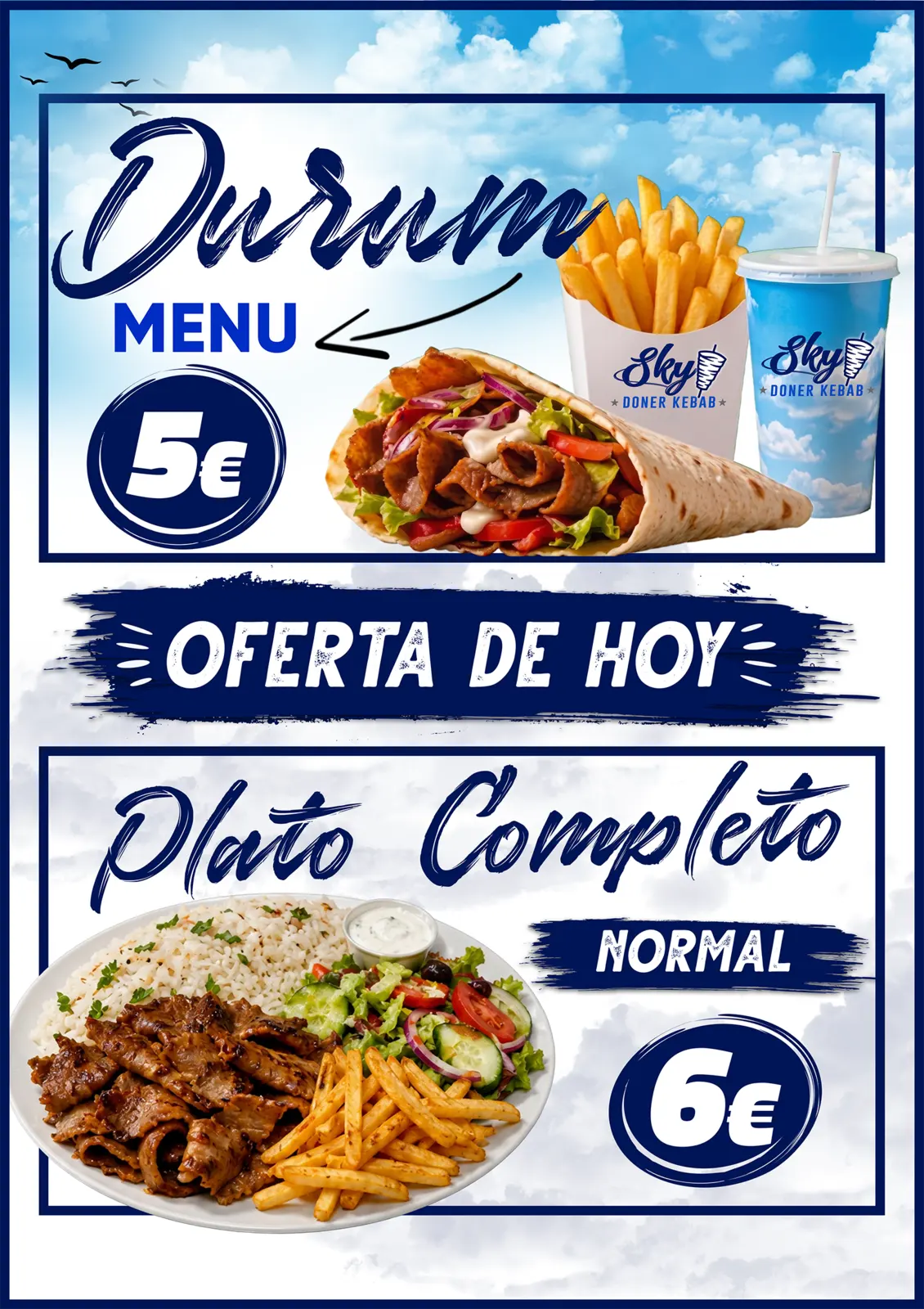 Restaurant Menu Design Portfolio project visual