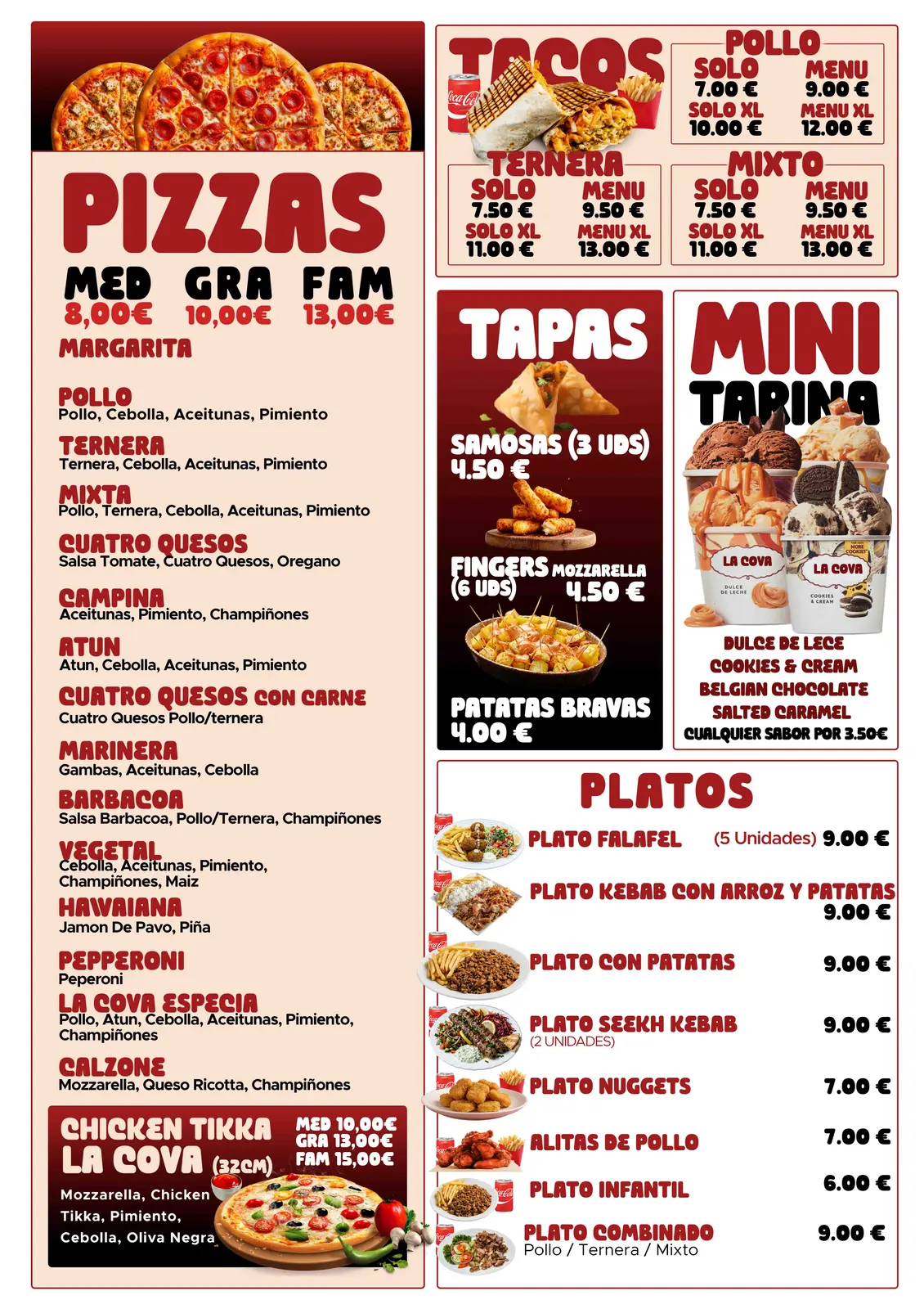 Restaurant Menu Design Portfolio project visual