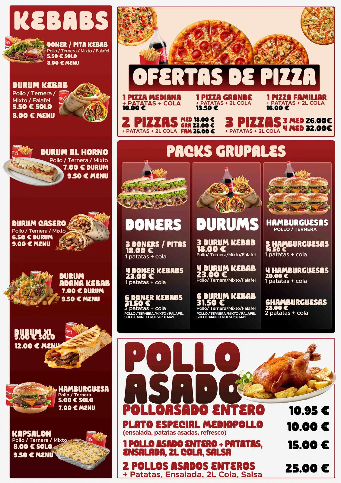 Restaurant Menu Design Portfolio project visual