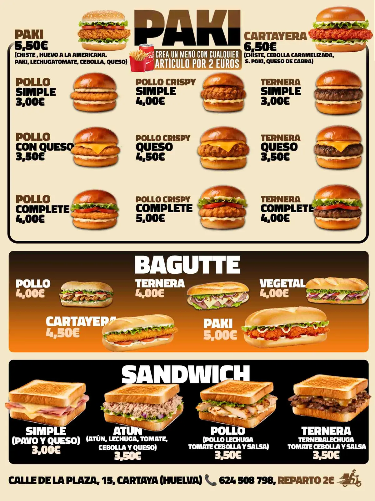 Restaurant Menu Design Portfolio project visual