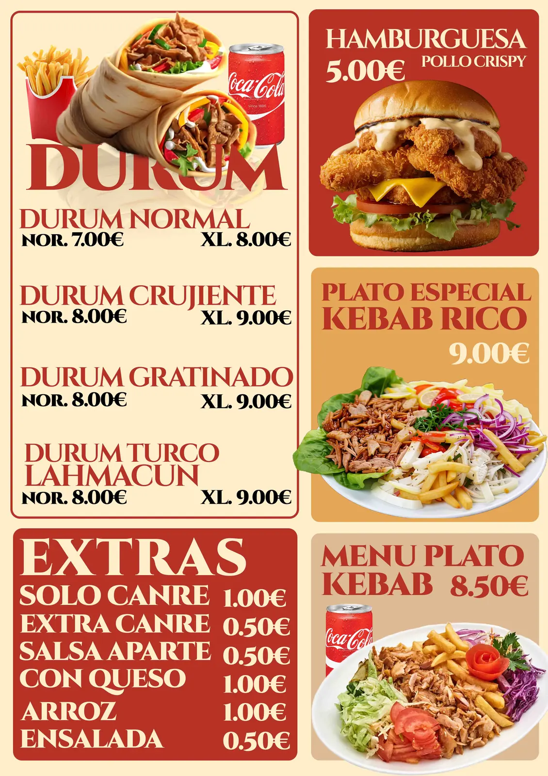 Restaurant Menu Design Portfolio project visual