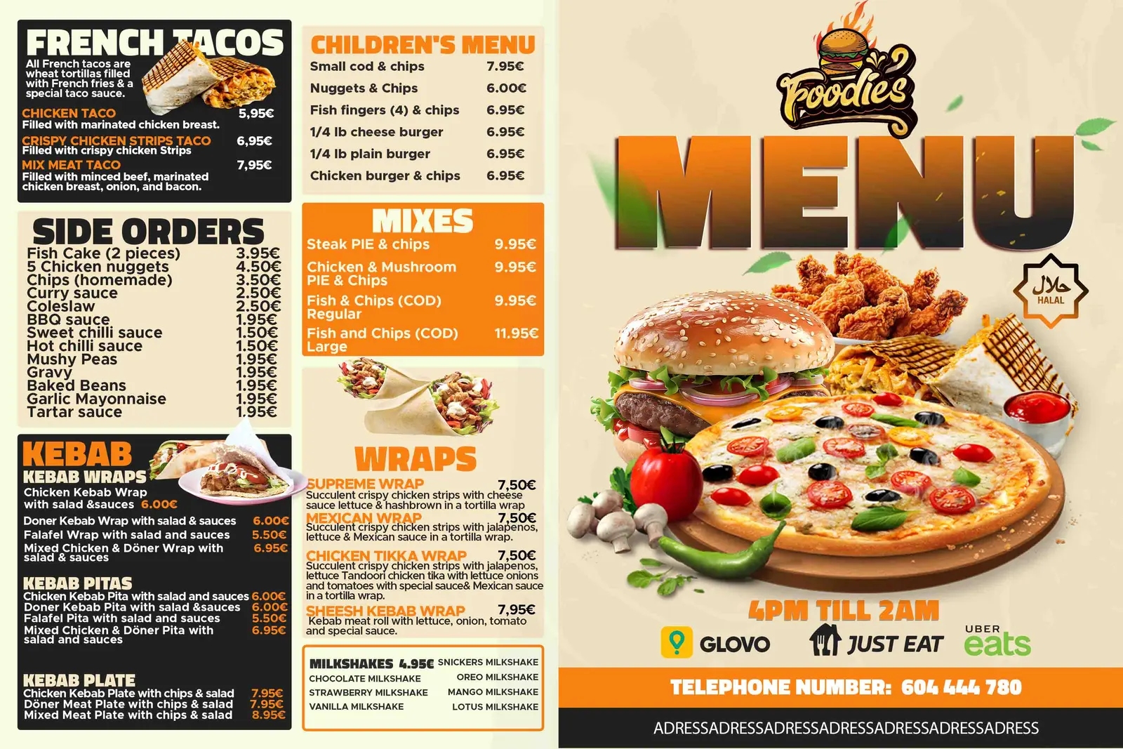 Restaurant Menu Design 104