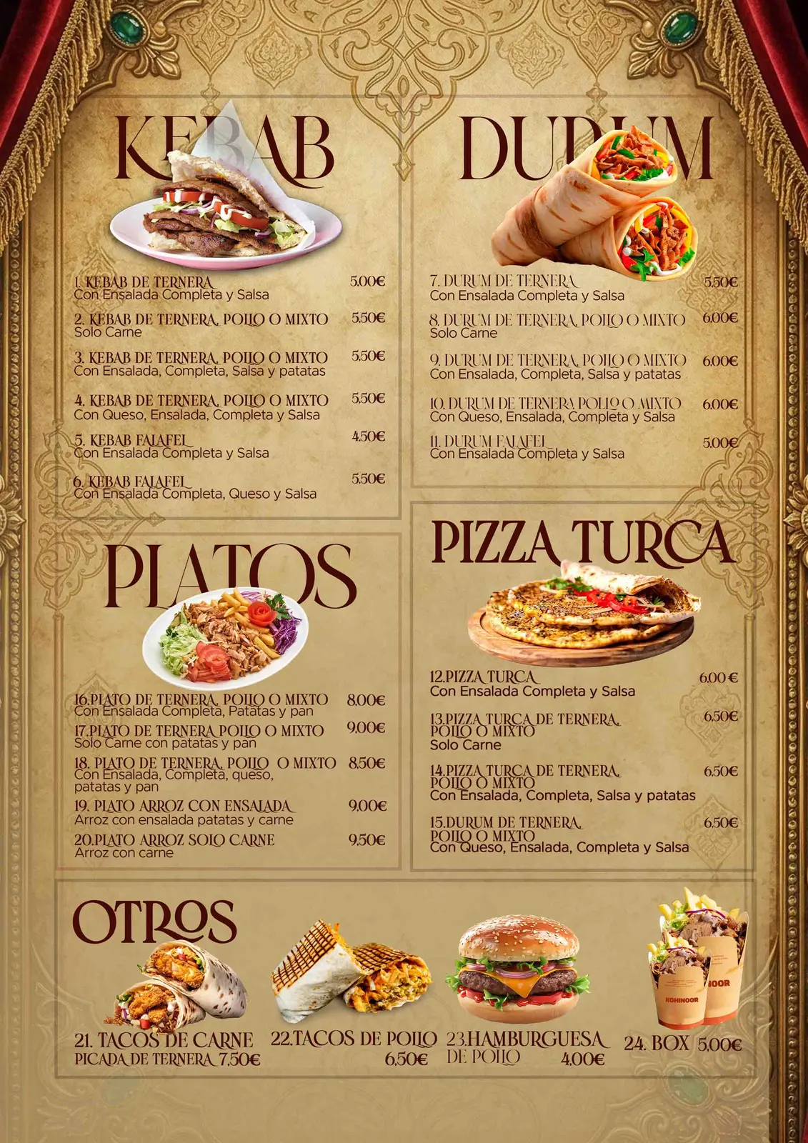 Restaurant Menu Design 121