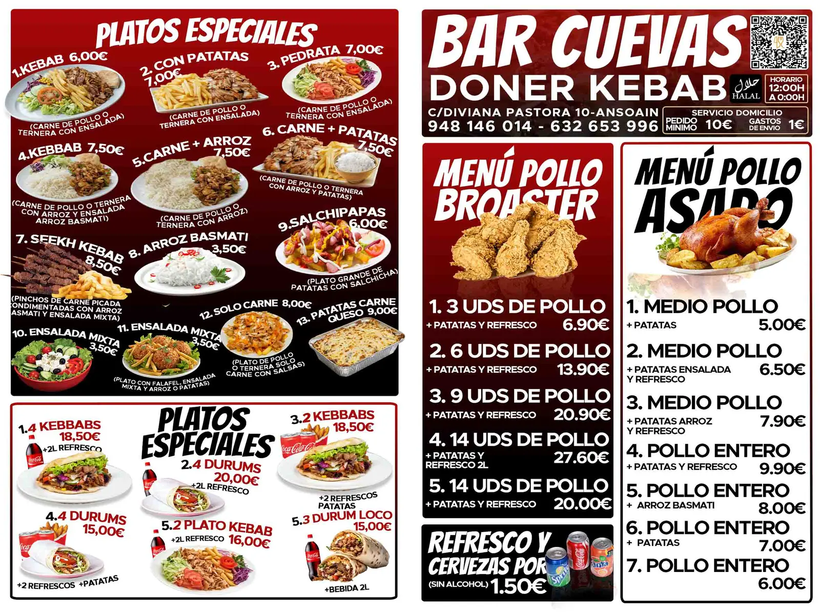 Restaurant Menu Design Portfolio