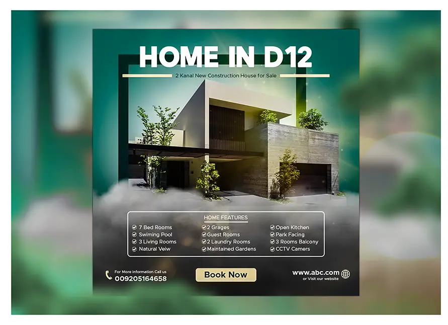 Real Estate Marketing Portfolio project visual