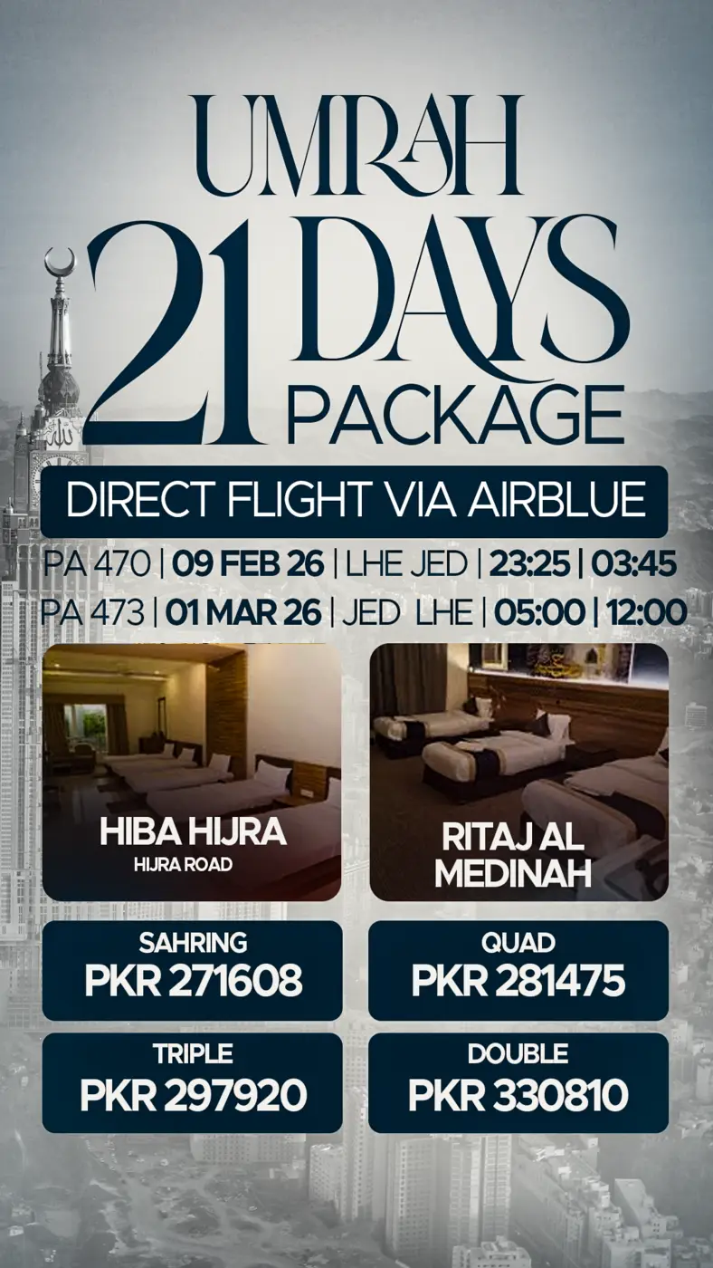 Travel & Umrah Campaign Archive project visual