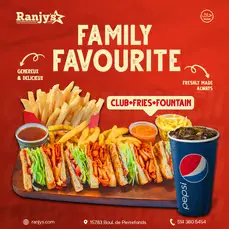 Ranjy’s Restaurant Campaign System project visual